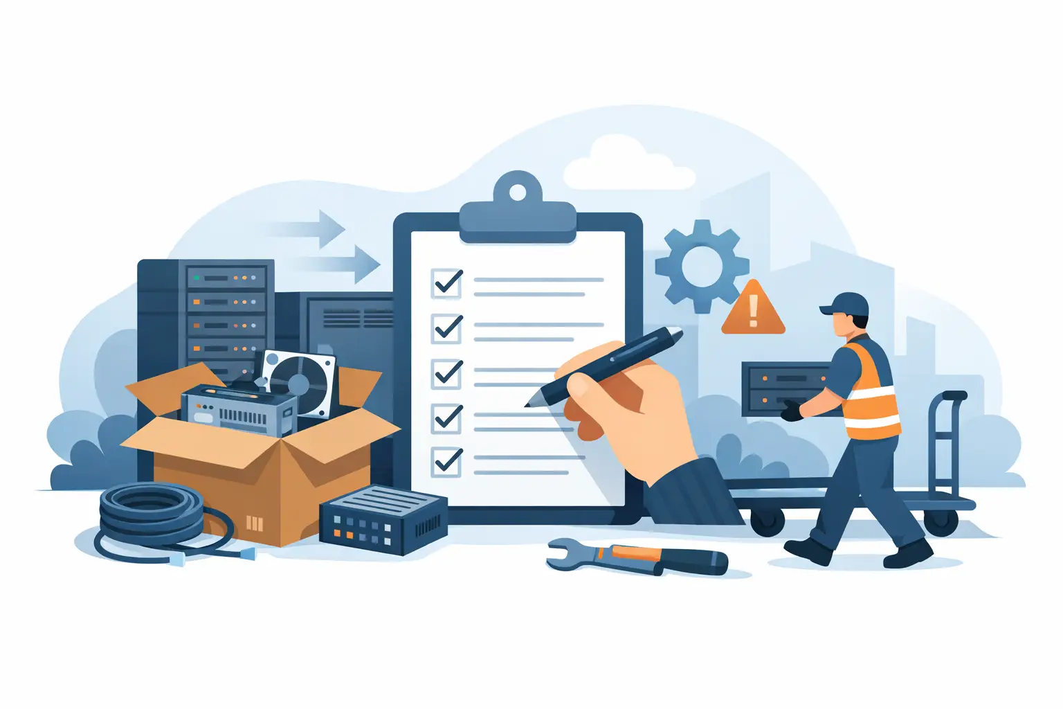 Data Center Decommissioning Checklist