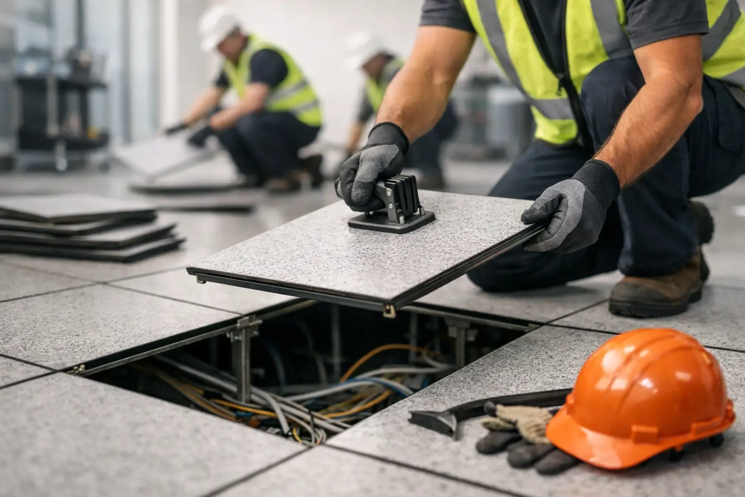 How Raised Floor Removal Contractors Reduce Risk