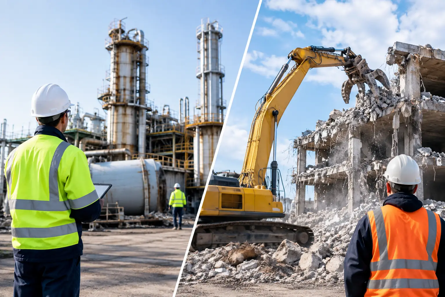 Decommissioning Contractor vs Demolition Contractor