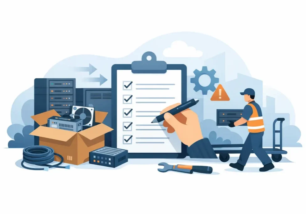 Data Center Decommissioning Checklist