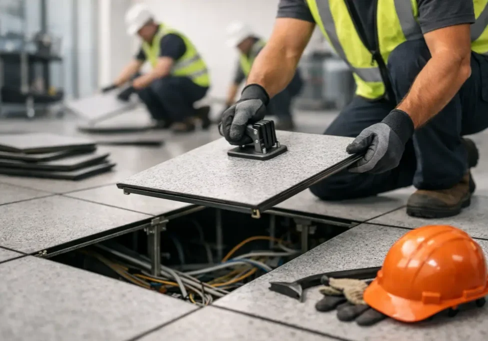 How Raised Floor Removal Contractors Reduce Risk