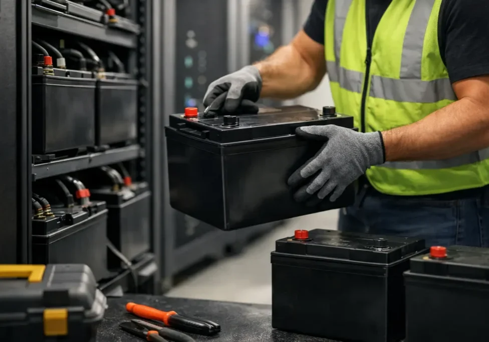 How to Safely Remove Data Center Batteries