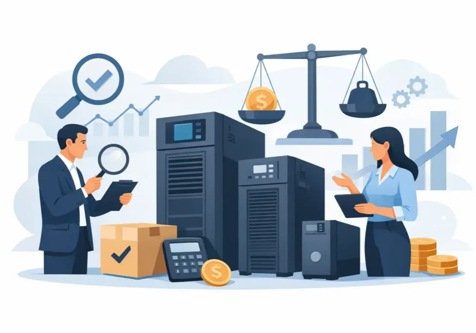 How Used UPS Equipment Buyers Assess Value